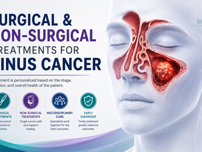 Surgical & Non-Surgical Treatments For Sinus Cancer